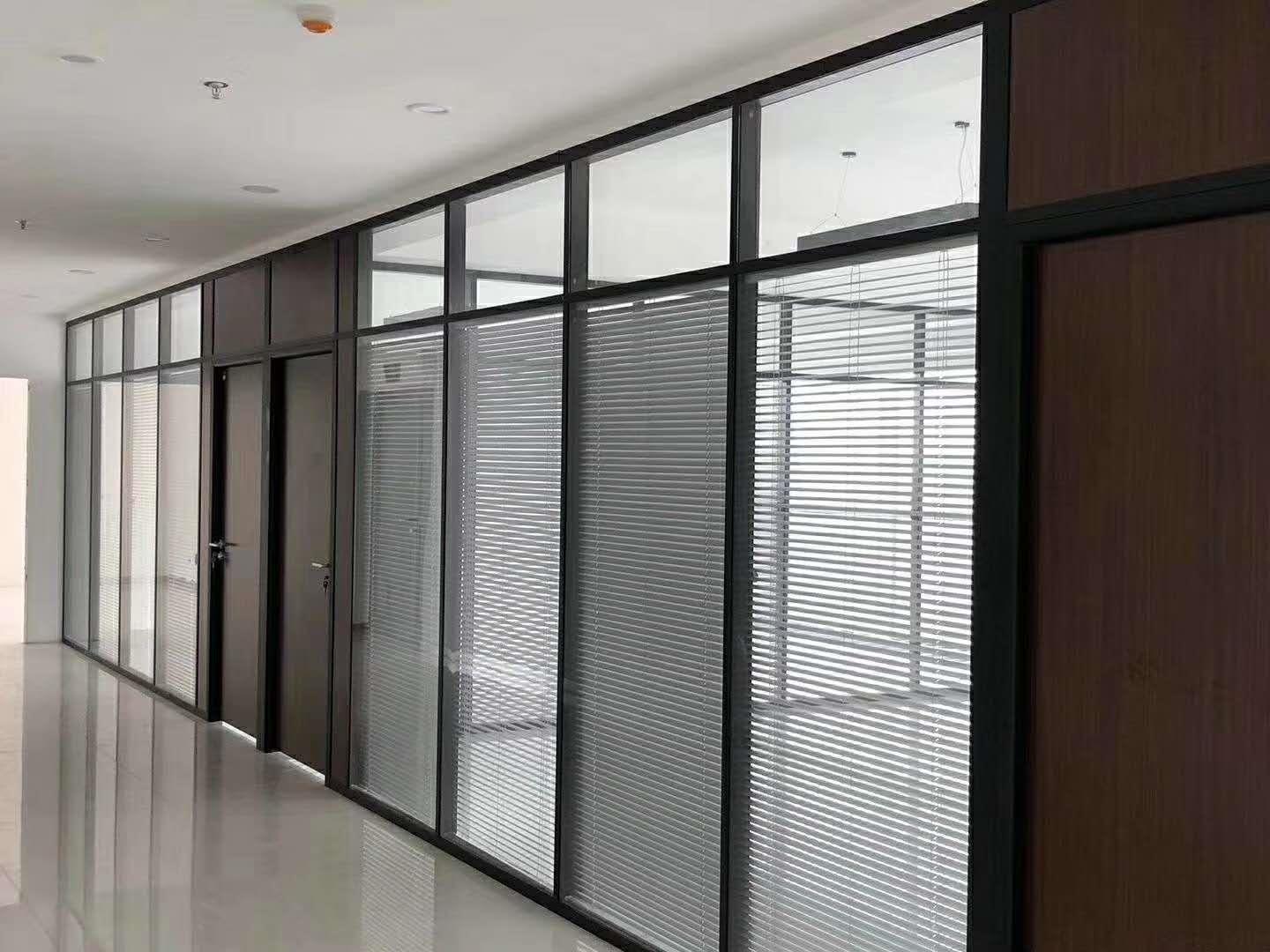 温县办公室玻璃隔断质量 防火隔音 易于安装