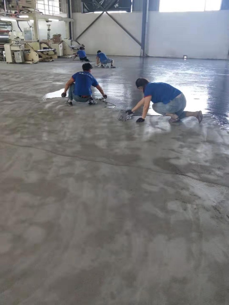 汝湖停车场地坪漆施工厂家