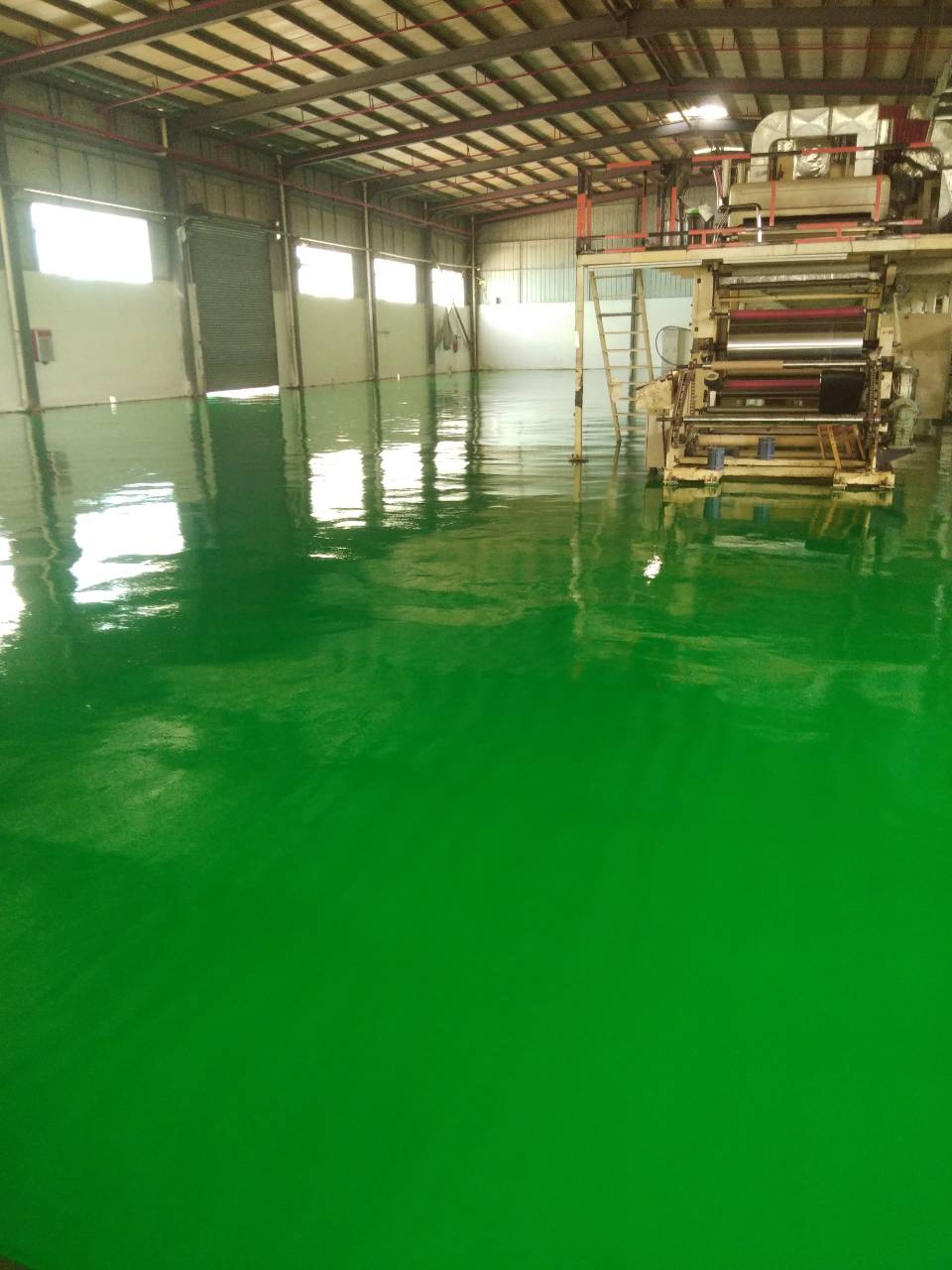 横沥地坪漆施工规格