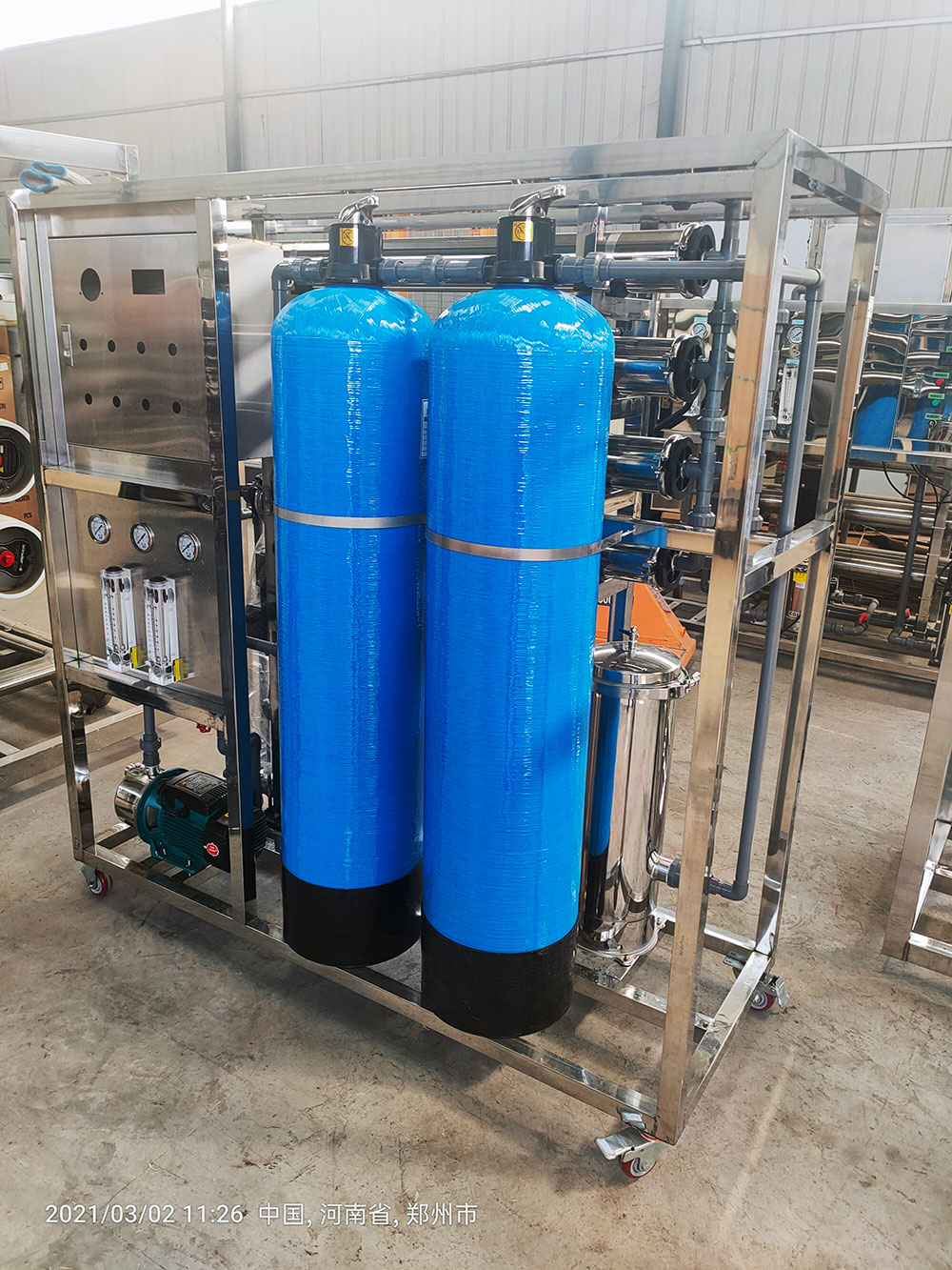 鹤壁PLC控制纯净水设备