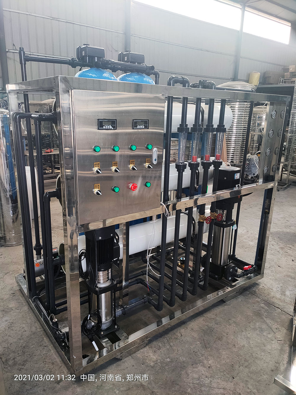 鹤壁PLC控制纯净水设备