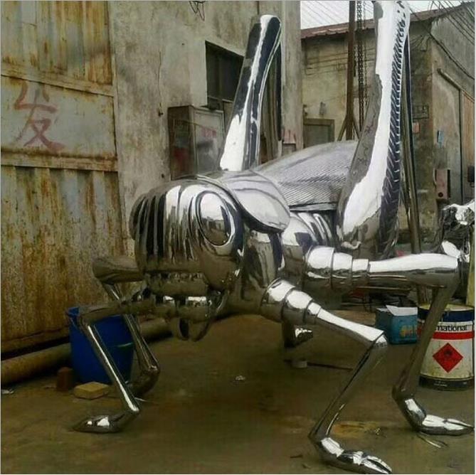 不锈钢雕塑荷花