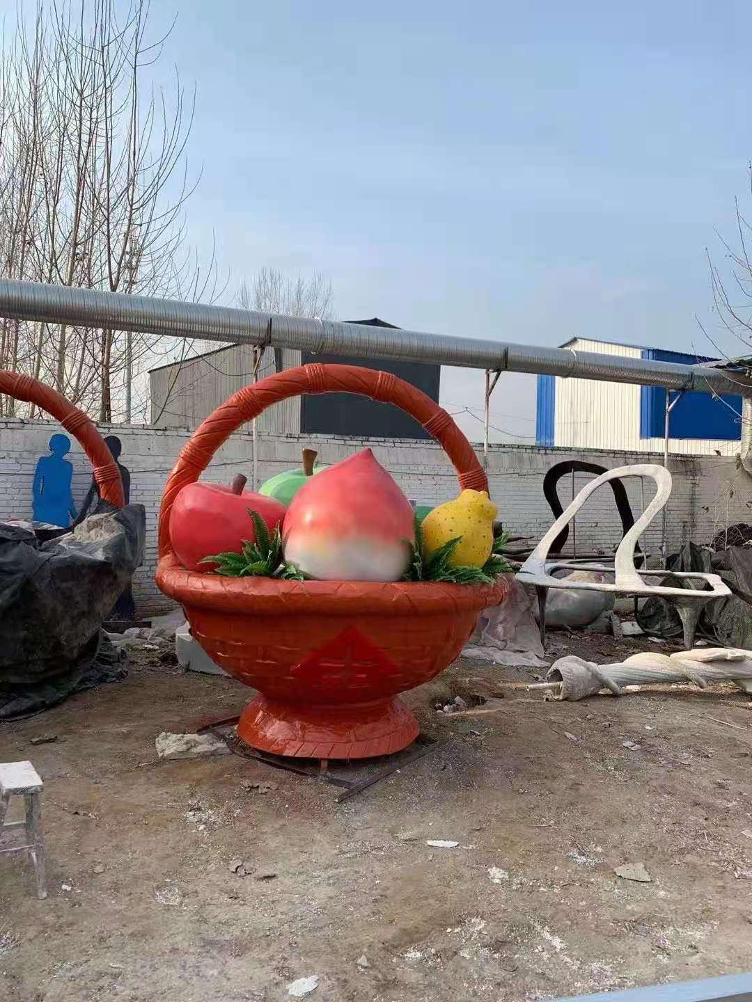 花篮景观雕塑批发