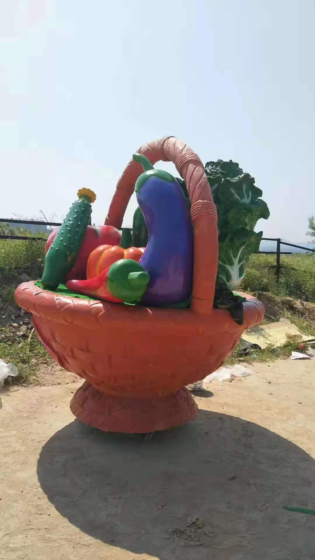 工艺品花篮景观雕塑厂