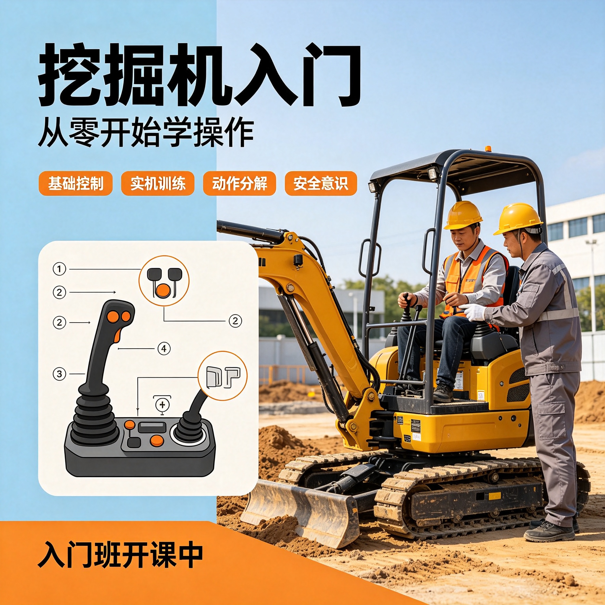挖掘机技术培训