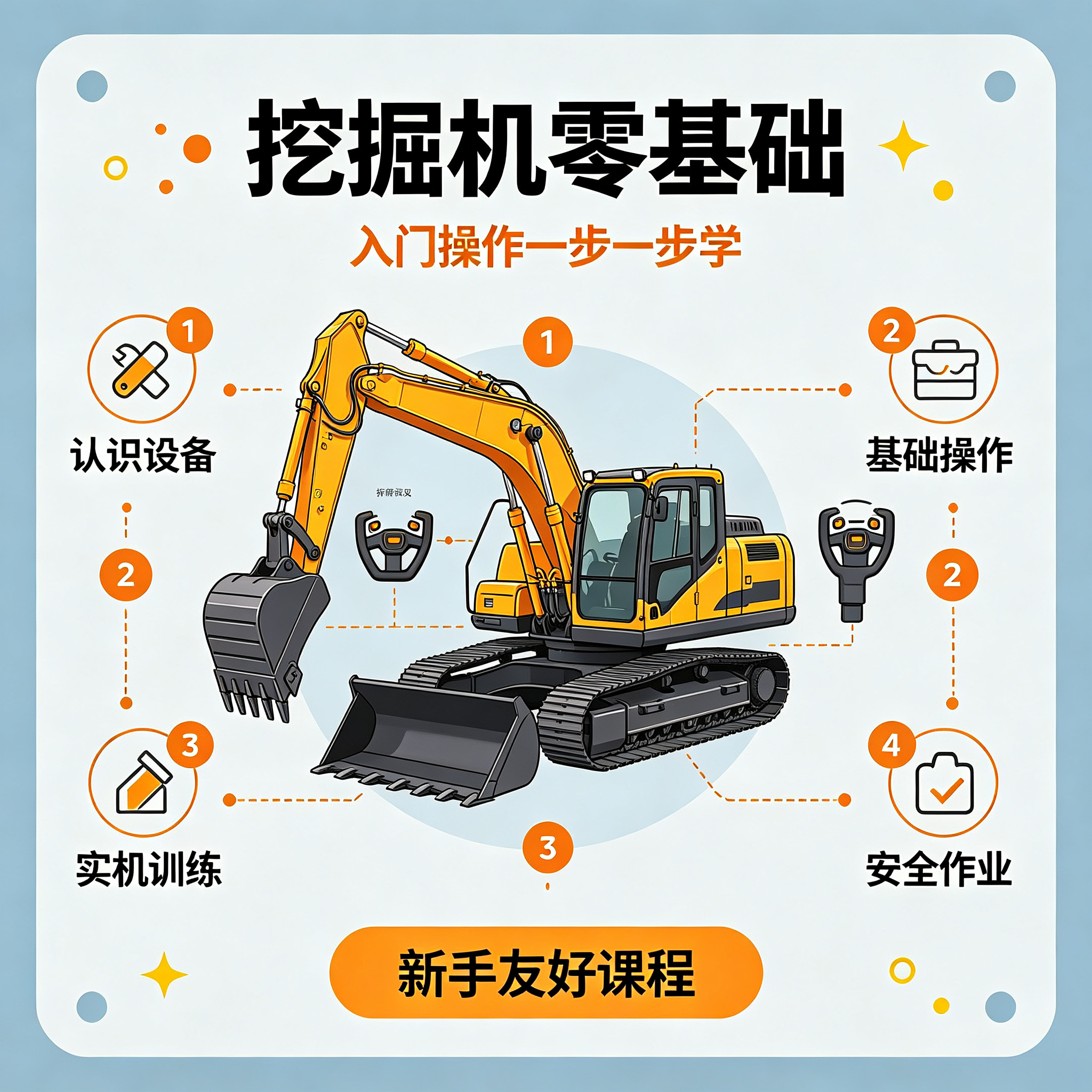 挖掘机操作培训