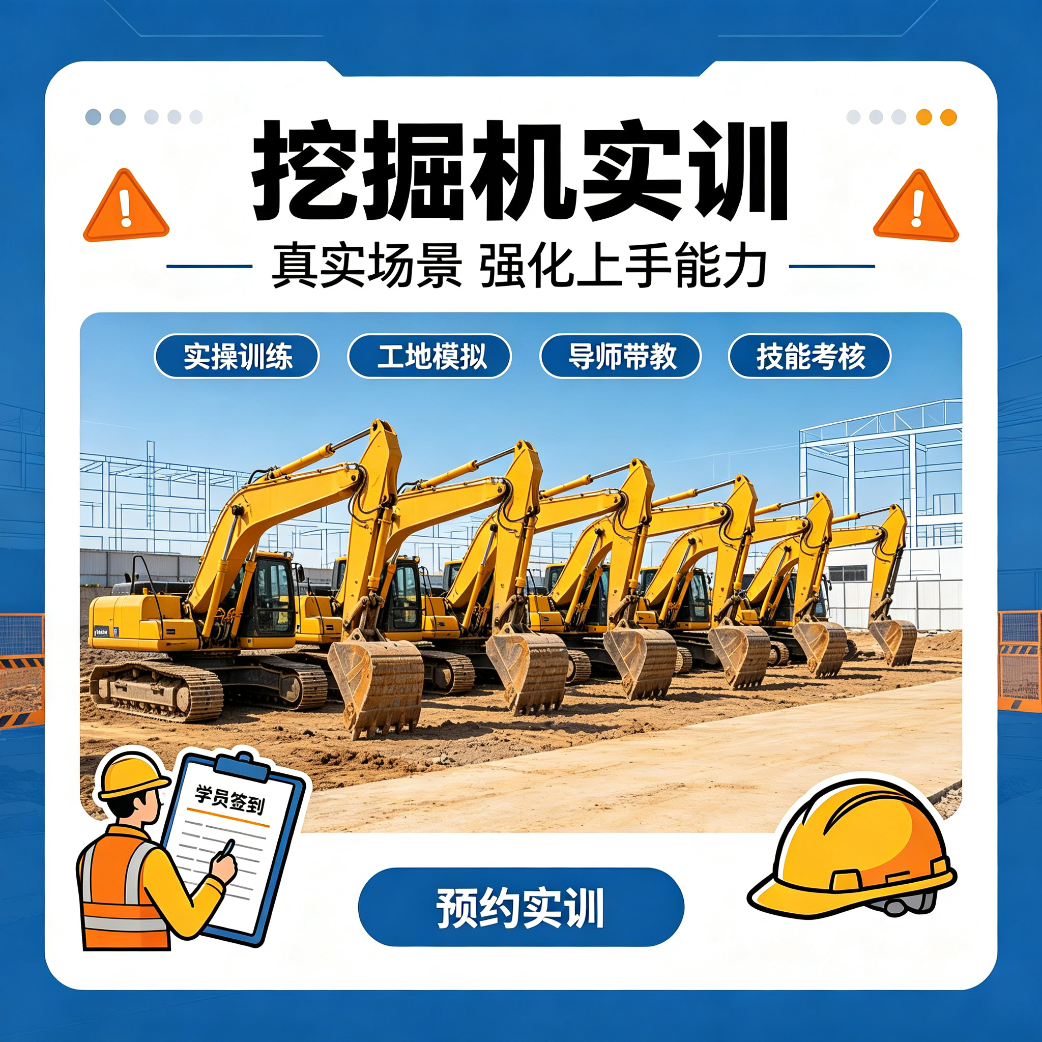 挖掘机技术培训