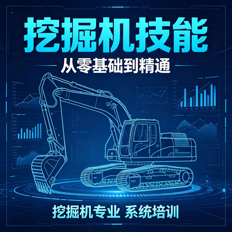 湖北潜江挖掘机实操培训