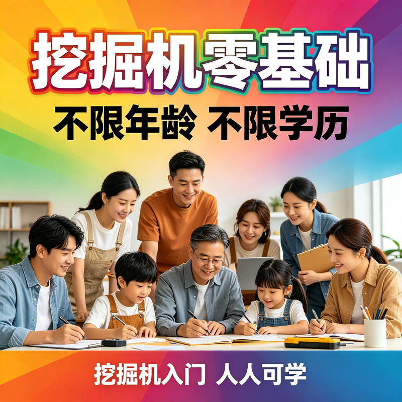 挖掘机上岗培训