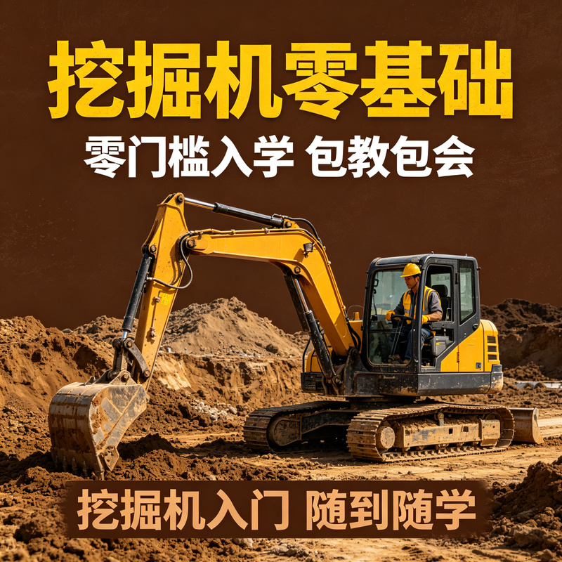 挖掘机基础操作培训