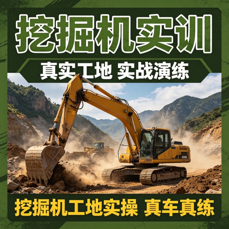 湖北潜江挖掘机上岗培训