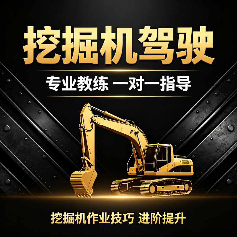 挖掘机基础操作培训