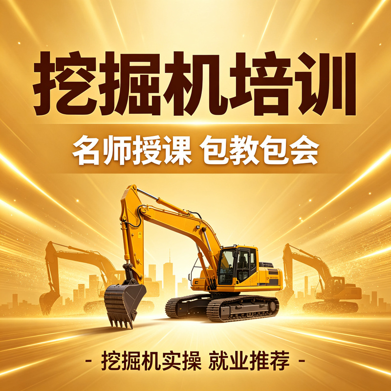挖掘机技能培训