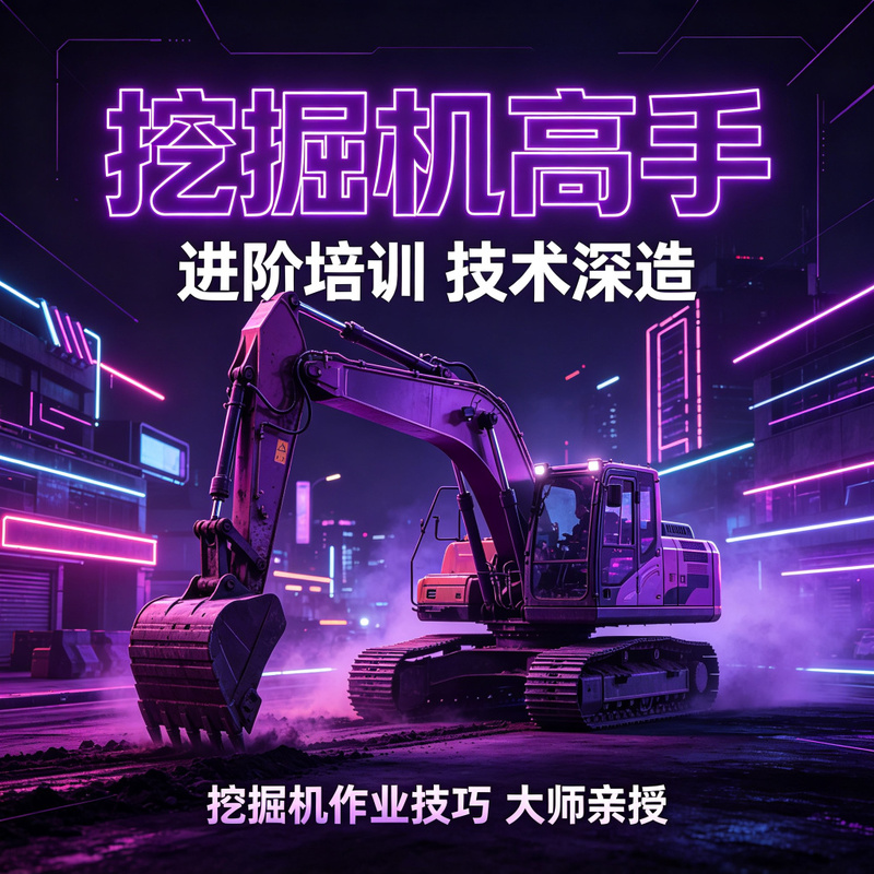 江西鹰潭挖掘机实操技能培训