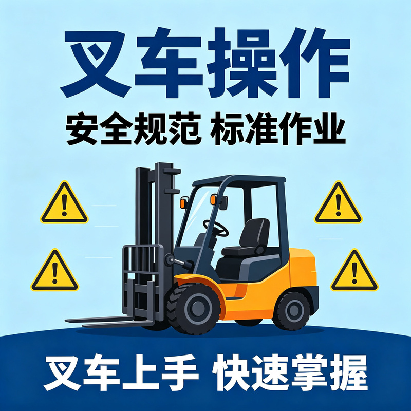 叉车装卸实操培训