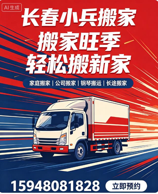 吉林长春九台家庭搬家服务