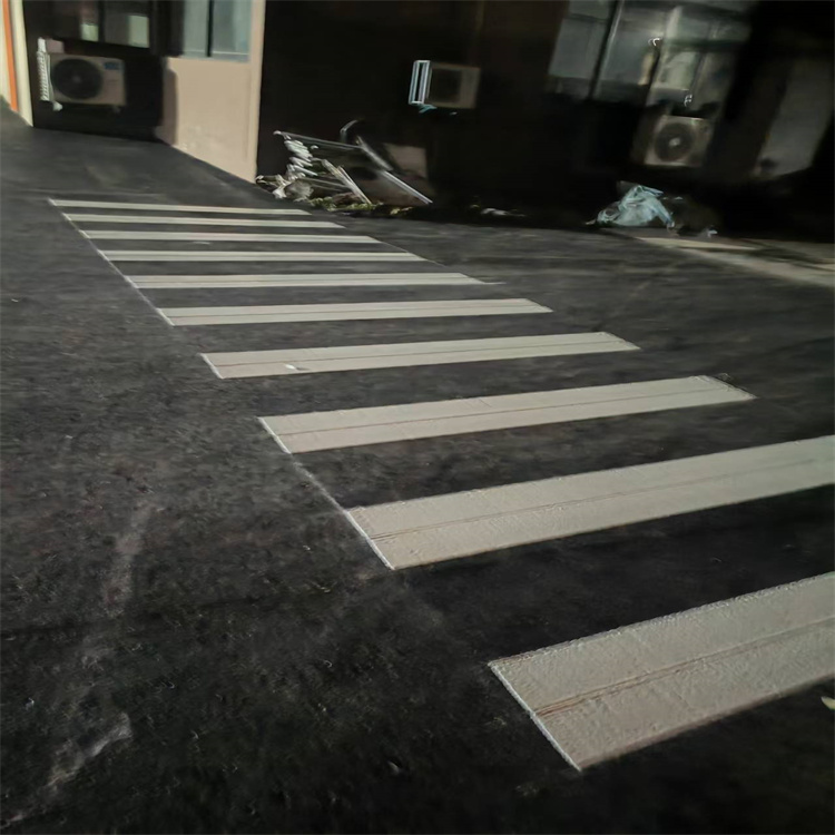 上海虹口消防道路标线