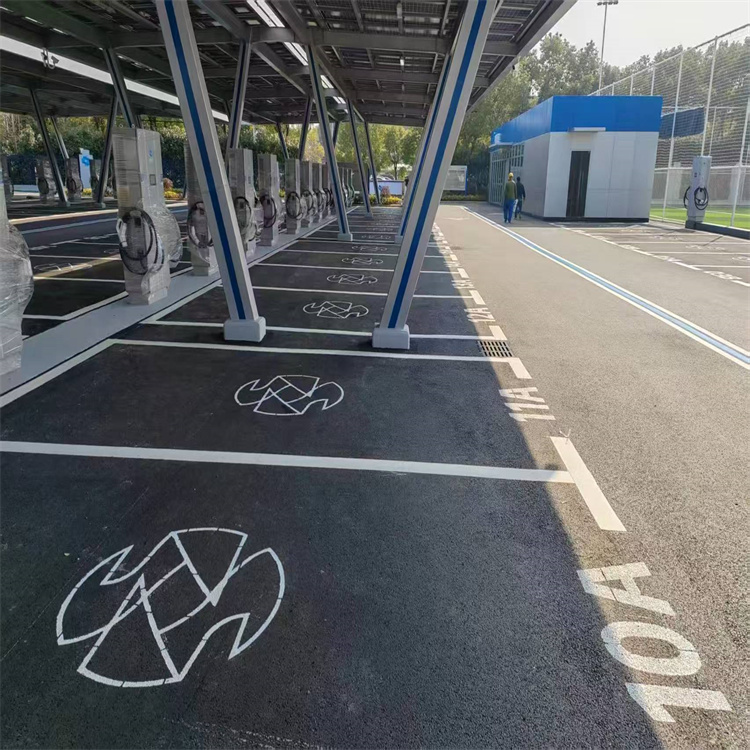 景区道路划线