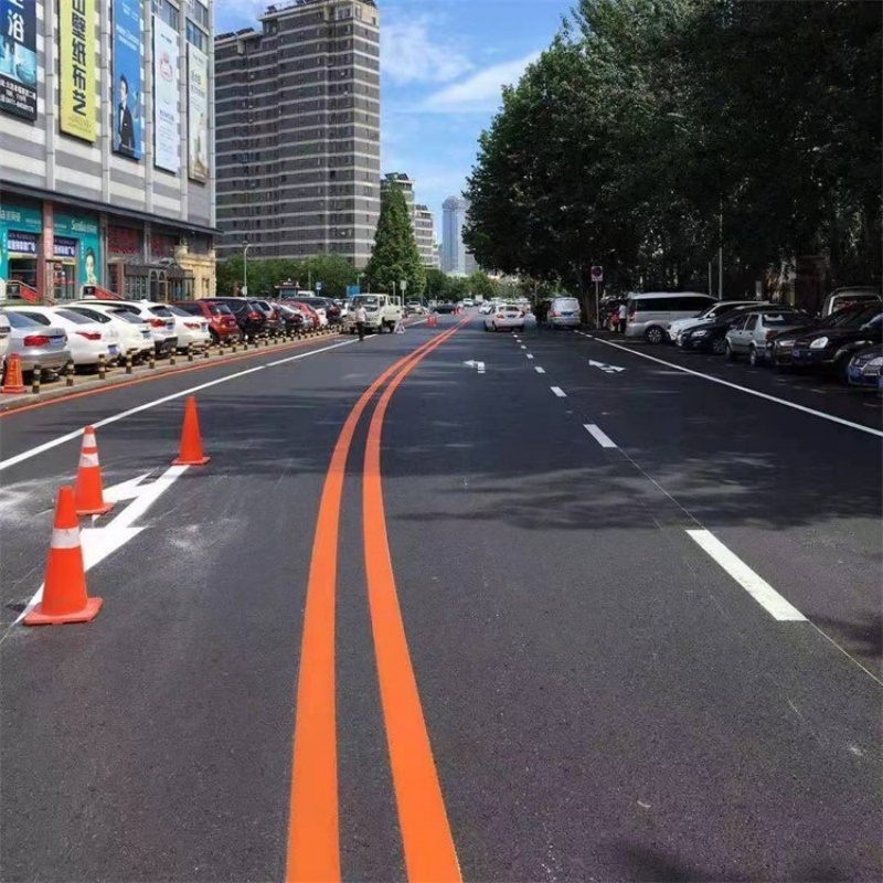 园区道路划线