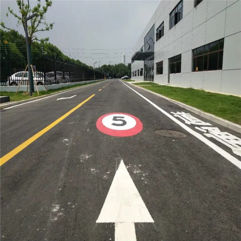 人行通道划线