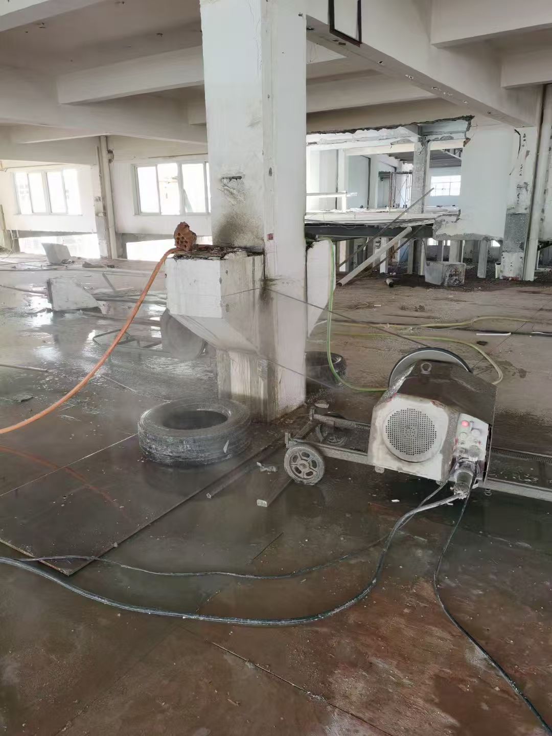 河北唐山地区楼板切割施工