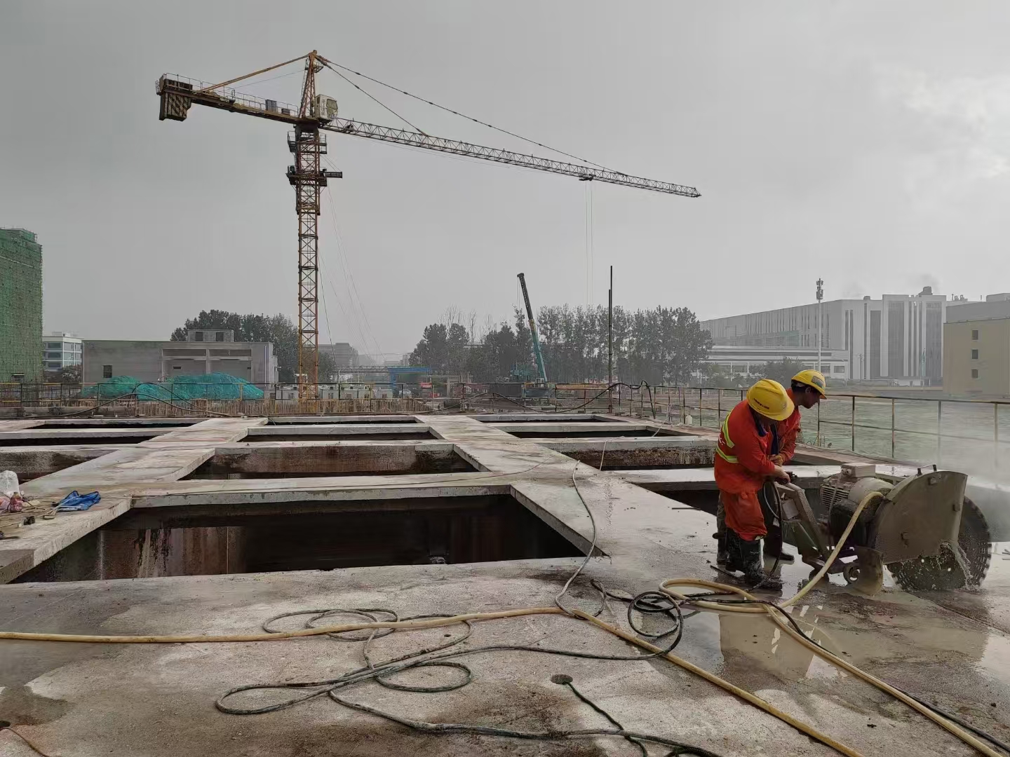 福建龙岩支撑梁切割