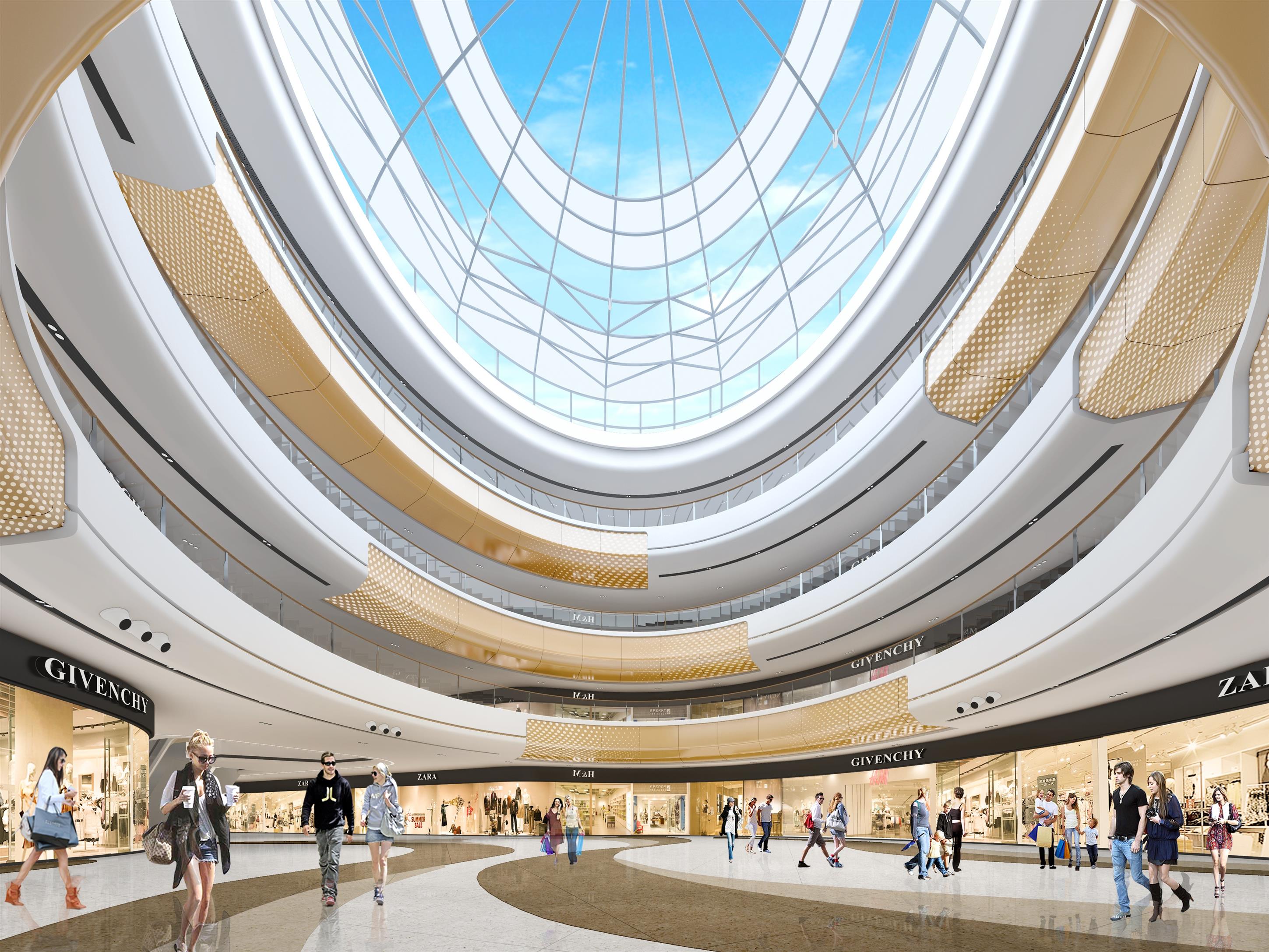 建筑大型商场设计公司全景大型商场设计毕业设计